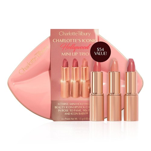 Charlotte Tilbury K.I.S.S.I.N.G Lipstick - Hydrating Formula with Light-Diffusing Pigments for Luminous Lips
