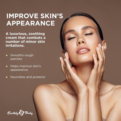 Earthly Body Miracle Oil - Nourishing Tea Tree Crème with Hemp Seed & Safflower Oils | 4 oz - Vegan & Cruelty-Free