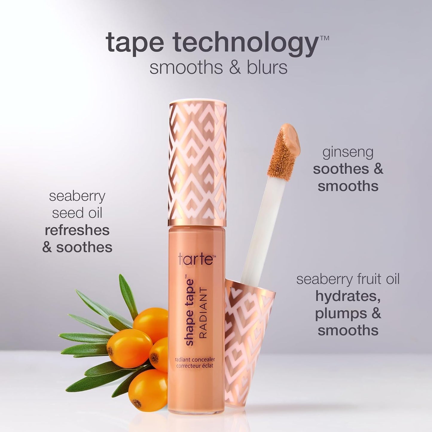 Tarte Shape Tape Radiant Concealer - Medium Coverage, Hydrating Formula for Dark Circles & Fine Lines