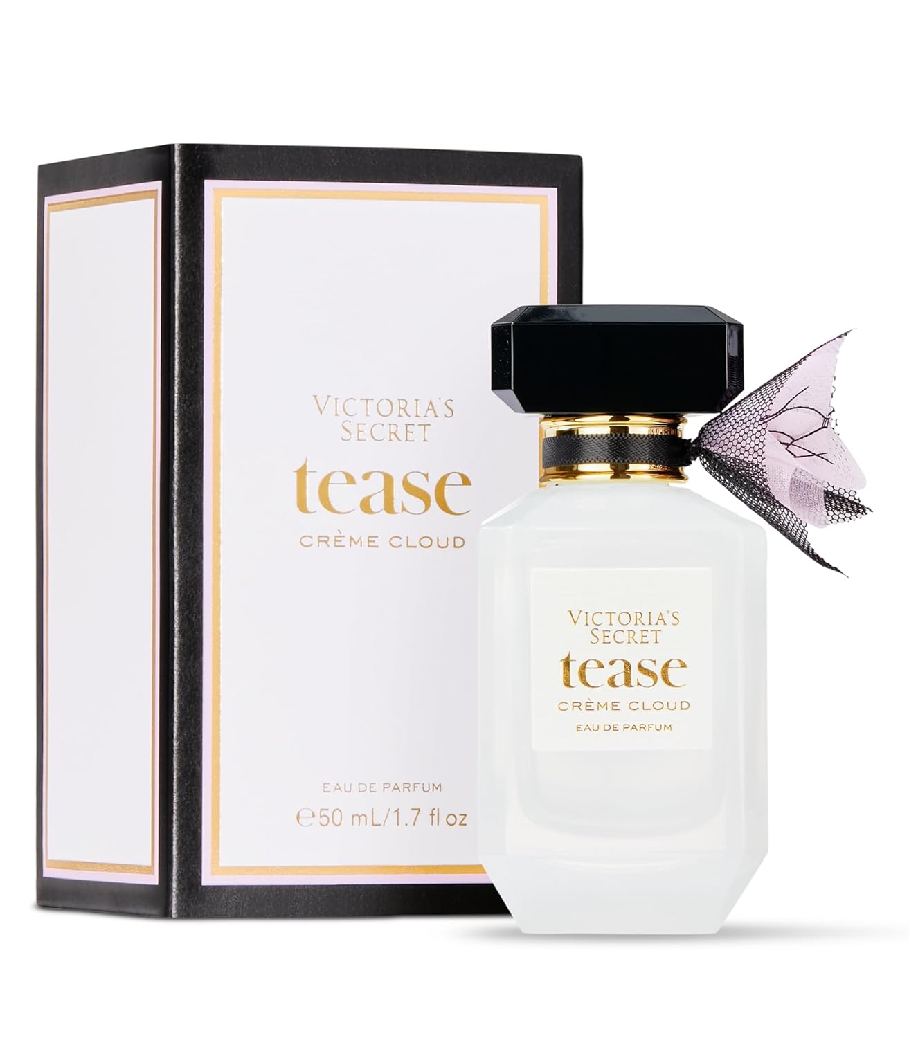 Victoria's Secret Tease Crème Cloud Eau de Parfum - Vanilla Meringue & Santal Flower | 1.7 oz Women's Fragrance