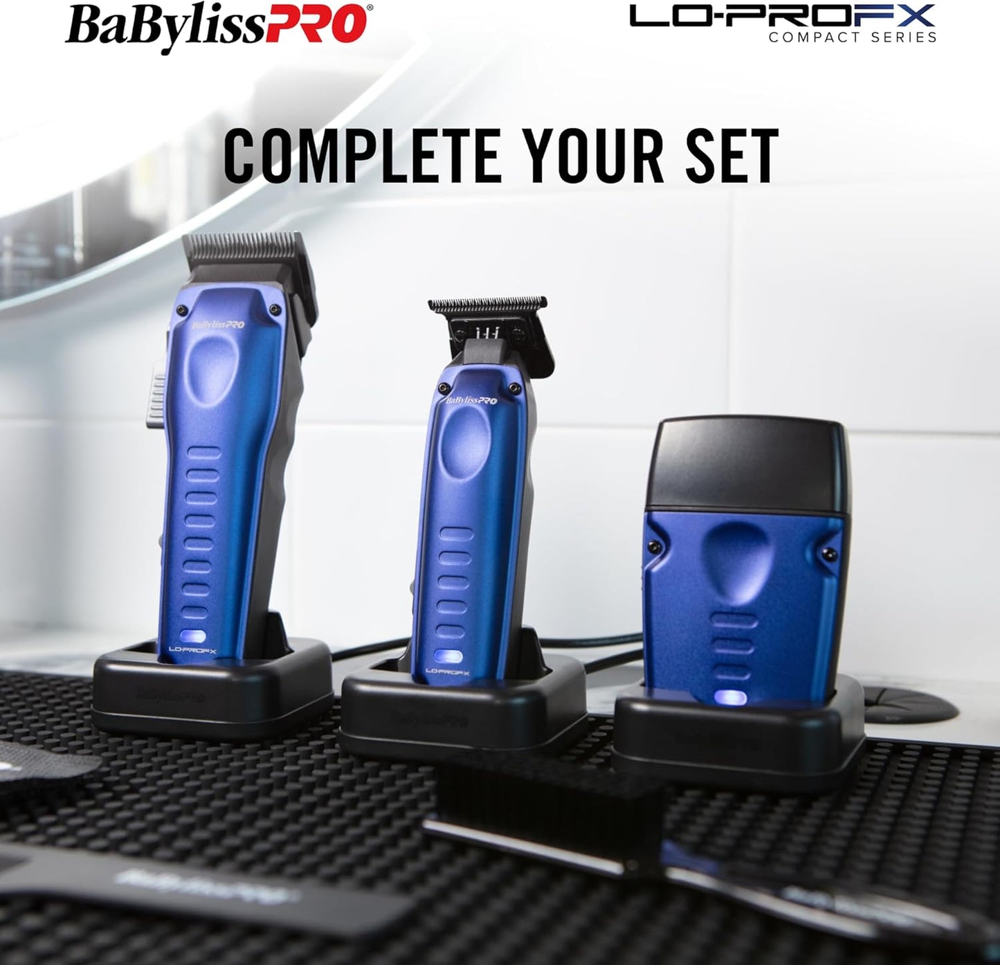 BaBylissPRO Hair Trimmer - High-Performance Compact LO-PROFX for Precision Grooming