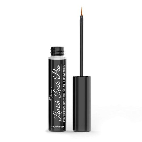Pronexa Hairgenics Lavish Lash Pro - Professional Eyelash & Eyebrow Growth Serum | 5mL, 6-Month Supply with 20+ Active Ingredients for Fuller Lashes & Brows
