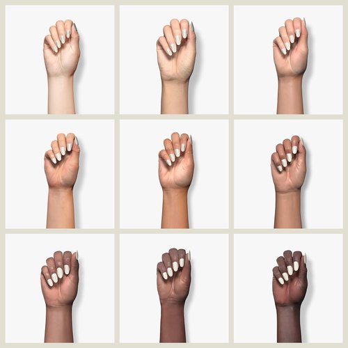 Sally Hansen Color Therapy Nail Polish - Long-Lasting Sheer Light Ivory Pearlescent | Biotin & Argan Oil Enriched
