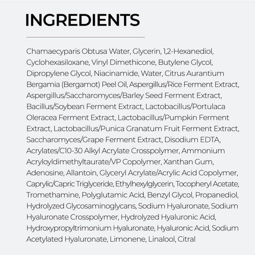 IZEZE Soul HNA Hydro Cream 1.69 fl.oz, 50 ml | Hyaluronic Acid Moisturizer Face Cream, Adenosine Facial Cream, Cypress Water, Korean Skincare for Dry Skin, Hydrating Cypress Extract