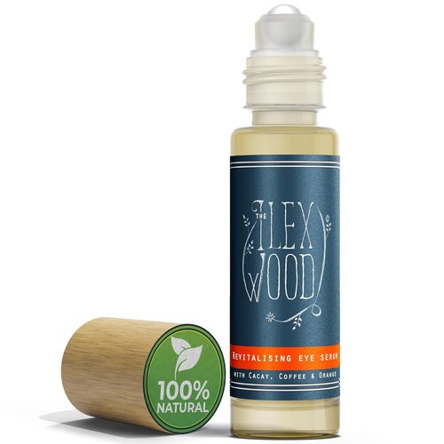 Ilex Wood Revitalising Eye Serum - All-Natural Vegan Anti-Ageing Formula with Cacay Oil & Green Coffee - 10ml