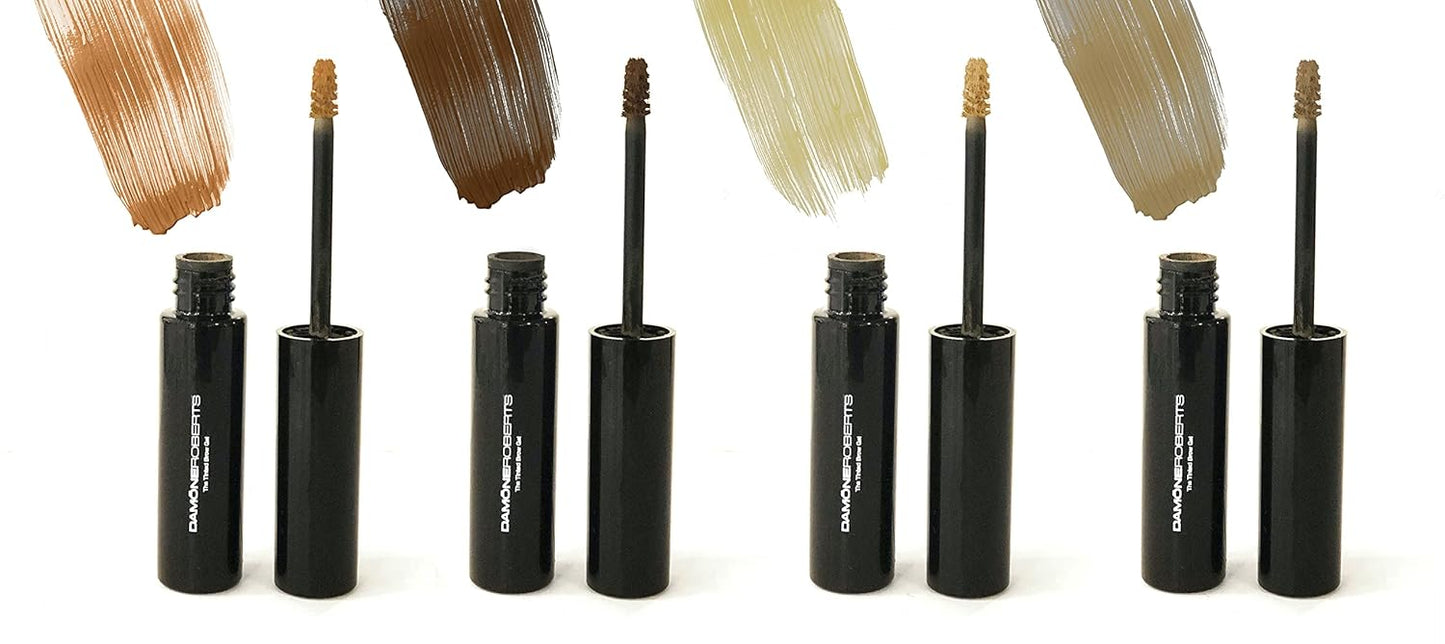 Ginger Tinted Eyebrow Gel - Long-Wear, Transfer-Proof Formula for Redheads | Full, Thick Brows (Auburn)