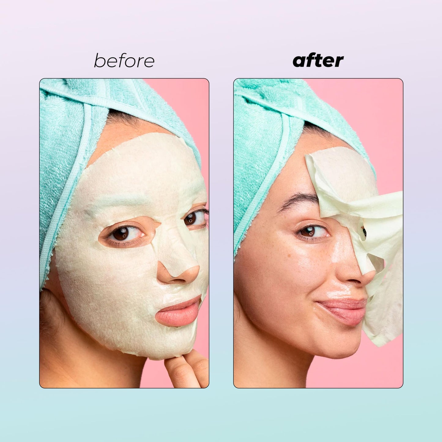 Vitamasques Probiotic Blackberry Face Sheet Mask Facial Mask Rebalances & Repairs Skin with Multi Molecular Hyaluronic Acid - Natural & Biodegradable - Mothers Day Gifts for Mom, Gift for Wife