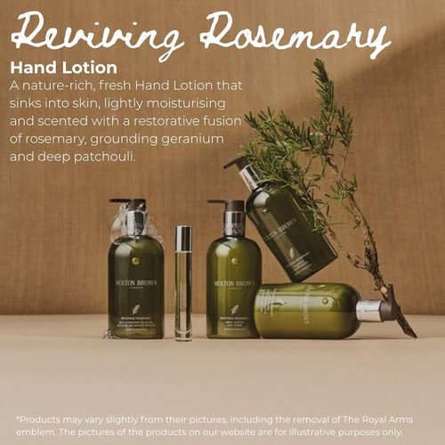 Molton Brown Reviving Rosemary Hand Lotion - Nourishing Moisturizer for Soft Skin | 10 Fl Oz