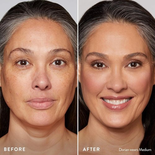 Laura Geller Baked Icons Full Face Makeup Palette - All-in-One for Mature Skin | Medium Size with Foundations, Blush, Bronzer, Highlighter, Eyeshadows