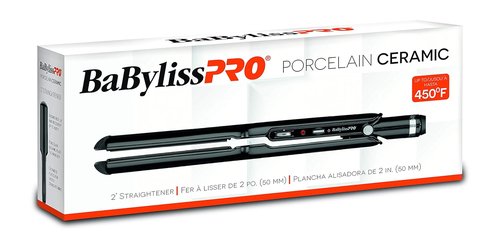 Porcelain Flat Iron Hair Straightener, Hair Straightener Iron for Professional Salon Results and All Hair Types