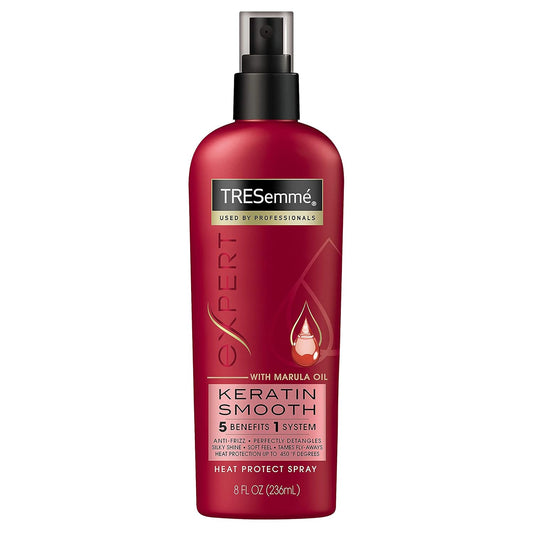 Tresemme Keratin Smooth Heat Defense Spray - 8 Ounce | Protects Hair from Heat Damage