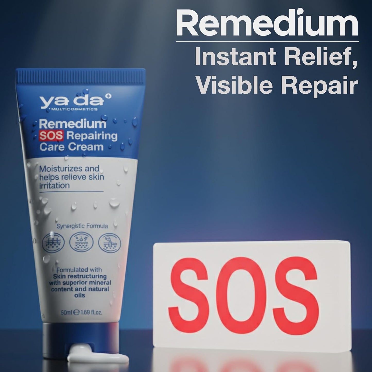 Skiennix Skin Barrier Repair Cream - Soothing Face Moisturizer with Olive Oil & Calendula | 1.7 Fl Oz