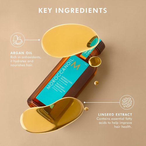 Moroccanoil Treatment Hair Oil - Nourishing Formula for Smooth, Shiny Hair | 3.4 Fl Oz