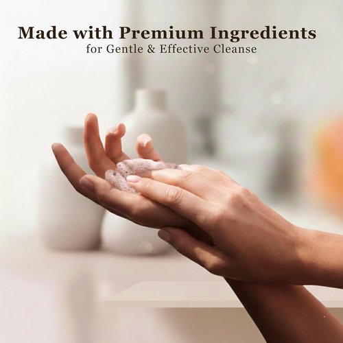 Brevä Soap Co. Monogrammed Luxury Liquid Hand Soap - Personalized Citrus Bloom Scent | 12 oz - Letter A