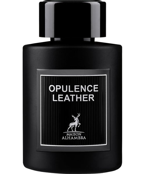 Maison Alhambra Opulence Leather for Men Eau de Parfum Spray, 3.4 Ounce / 100 ml