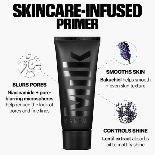 Milk Makeup Pore Eclipse Mattifying Primer - Blurs Pores & Controls Shine for 12-Hour Makeup Hold