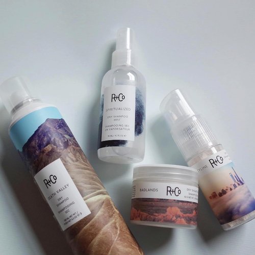 R+Co Skyline Dry Shampoo Powder - Oil-Absorbing Formula for Refreshing Hair - Adds Volume & Texture - 1 oz (Pack of 2)