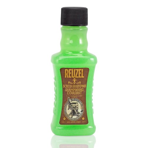 Reuzel Scrub Shampoo - Deep Cleansing Formula for Healthy Hair | 3.38 oz