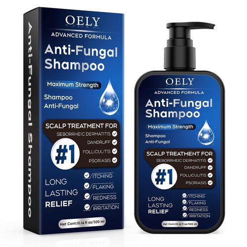 Regine Switzerland Antifungal Psoriasis Shampoo - Relieves Scalp Itching & Dryness | 10.1 Fl Oz
