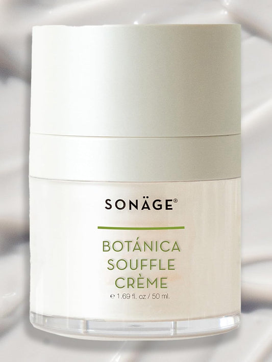SONAGE Botanica Souffle Cream - Lightweight Nourishing Daily Moisturizer | Enhances Hydration & Restores Skin Barrier