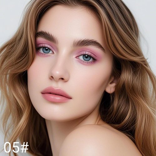 Erinde Waterproof Cream Eyeshadow Stick - Bright Pink Matte, Buildable & Blendable, Vegan | 05