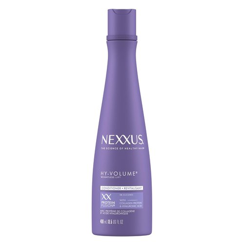Nexxus Hy-Volume Conditioner - Weightless Lift with Collagen & Hyaluronic Acid for Flat Hair | 13.5 Fl Oz