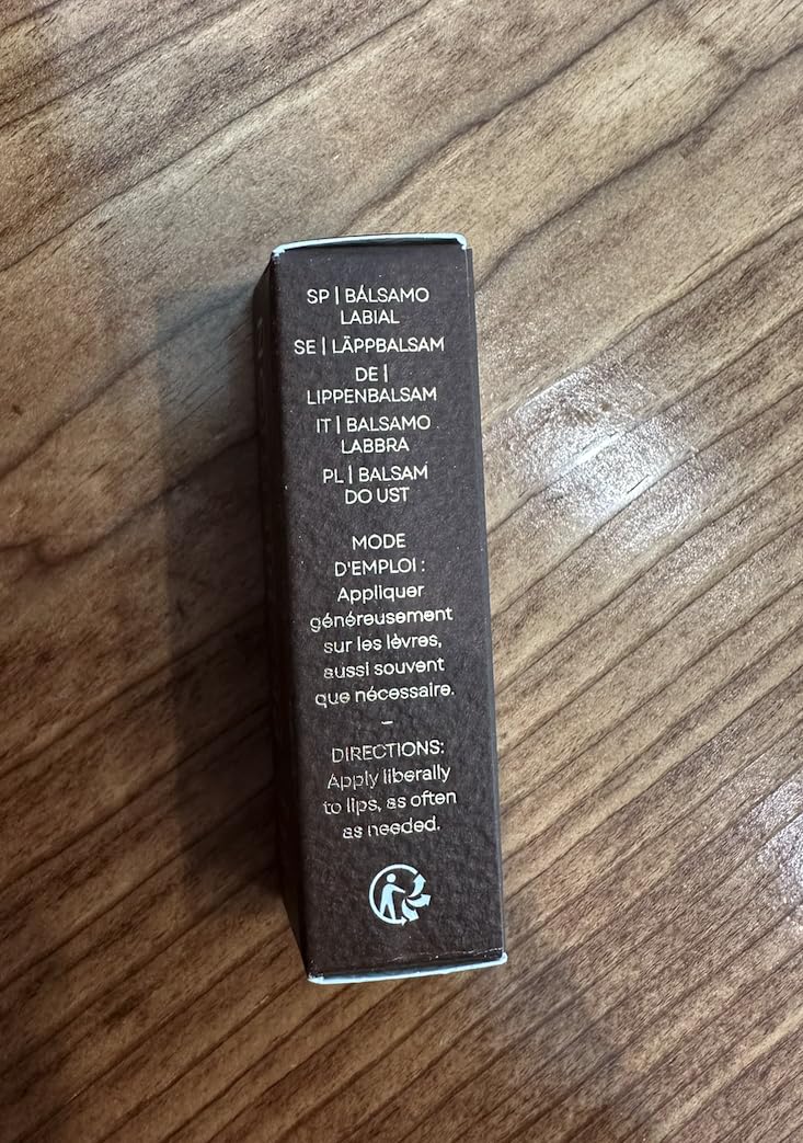 The Lip Balm, Hydrating & Moisturizing Lip Balm Made with Cocoa Seed, Jojoba Oil, and Hemp Seed Oil - Paraben Free
