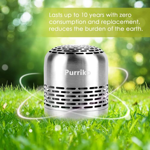 Purriko Refrigerator Deodorizer - Long-Lasting Odor Eliminator | Effective Bamboo Air Purifying Bags