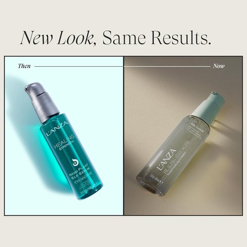L'ANZA Healing Strength Silk Serum - Strengthening Hair Treatment for Damage Repair & UV Protection | 3.4 Fl Oz