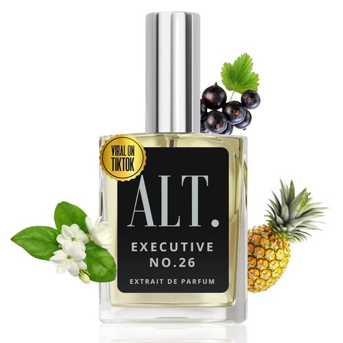 ALT. FRAGRANCES Executive No. 26 | Extrait de Parfum for Men - Long Lasting Woody Fruity Scent, 60ml