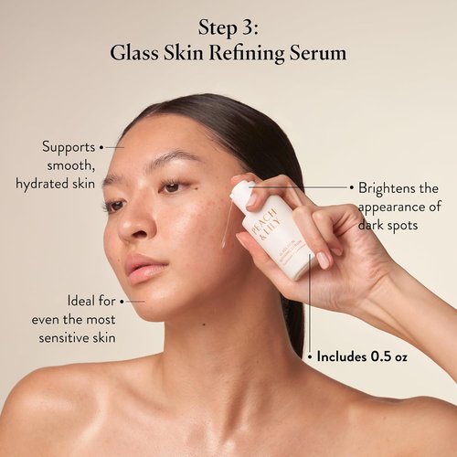 Peach & Lily - Glass Skin Discovery Kit | 4-Piece Vegan Skin Care Set for Acne - Travel Essentials