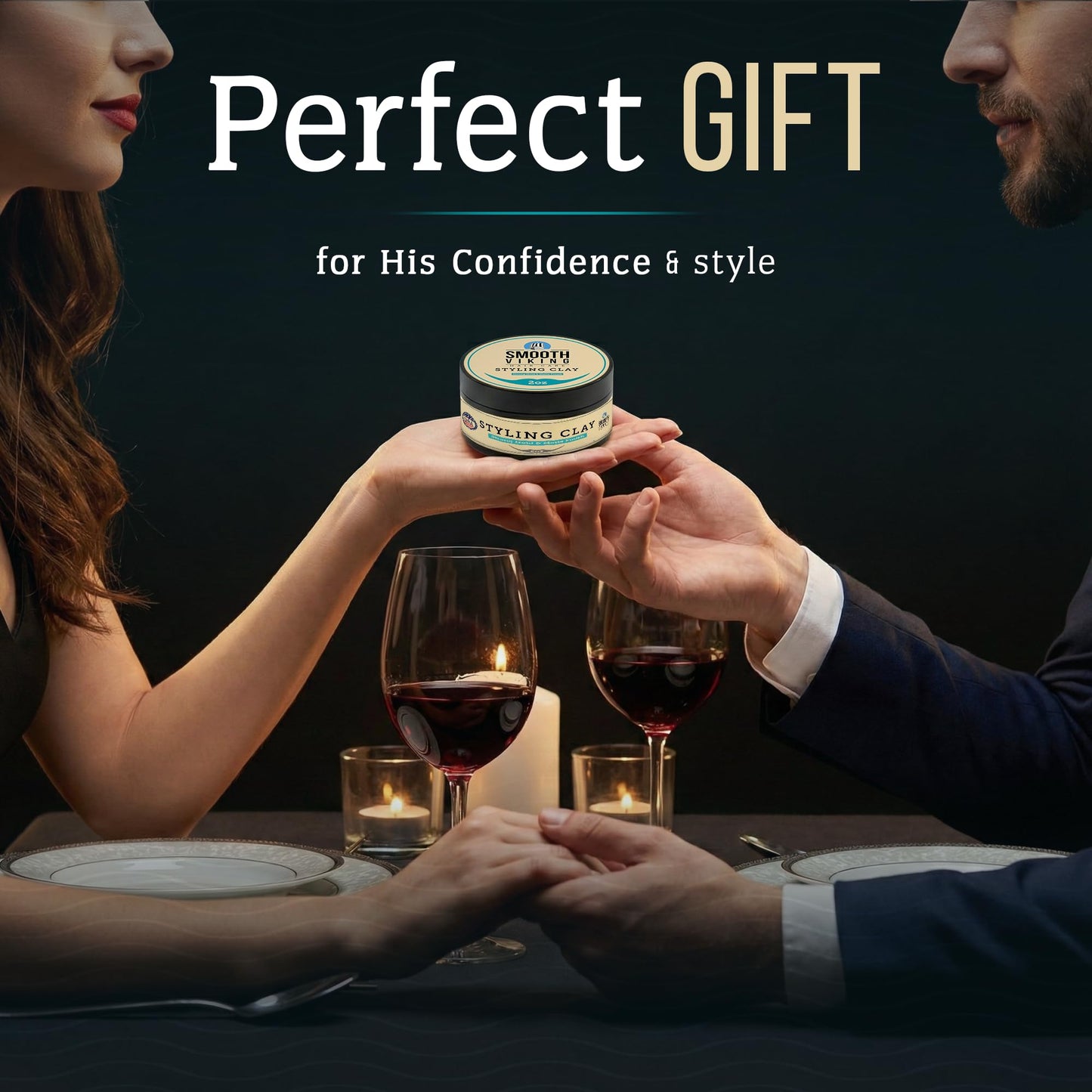 Smooth Viking Hair Styling Products for Men