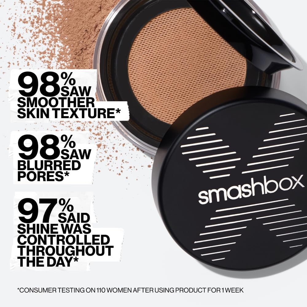 Smashbox Always On Loose Setting Powder - Blurring Translucent Oil-Control, Natural Matte Finish, 0.35 Ounce