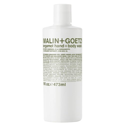 MALIN+GOETZ Hand + Body Wash - Gentle Foaming Cleanser with Botanical Extracts | Hydrating & pH-Balanced, Unisex Scent