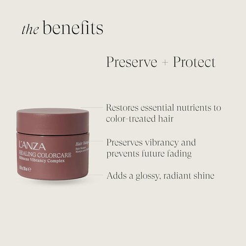 L'ANZA Healing Colorcare Conditioner - Nourishing Hair Masque for Vibrant Color | 8.5 oz