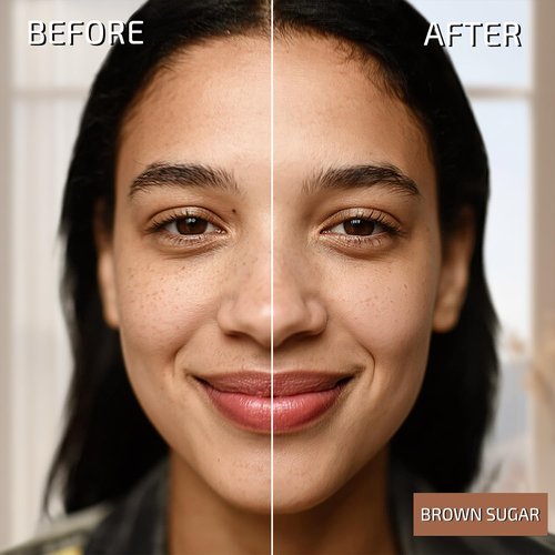Regine Switzerland Longwear Flawless Liquid Foundation - Full Coverage Matte, Brown Sugar, 1 fl. oz.