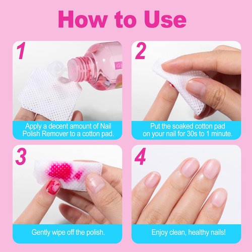 NXJ INFILILA Non-Acetone Nail Polish Remover - 125ml Gentle Formula with Rose Scent, Moisture-Friendly for Sensitive Nails & Cuticles, Fingernail Polish Remover for Regular & Glitter Polish
