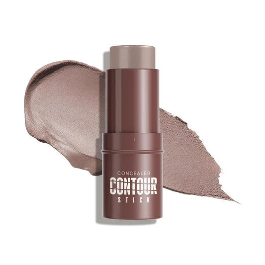 Skiennix Cream Contour Stick - Cool Toned Sculpting Makeup for Natural Definition | Long-Lasting, Buildable & Highly Pigmented (08 Soft Tan)