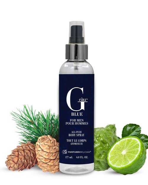 PB ParfumsBelcam - G eàu Blue - All Over Body Spray - 6.0 Fl Oz