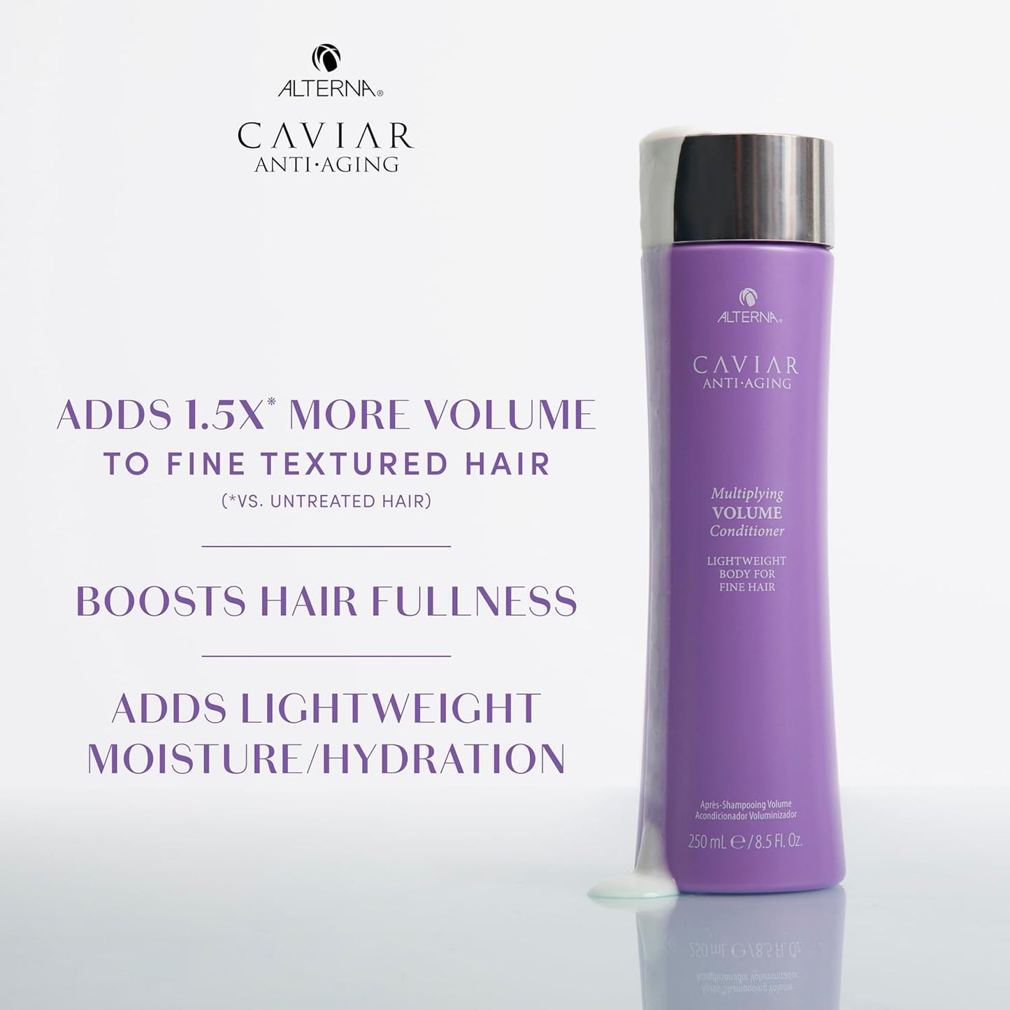 Alterna CAVIAR Anti-Aging Volume Conditioner - Boosts Thickness for Fine Hair | Sulfate Free Formula