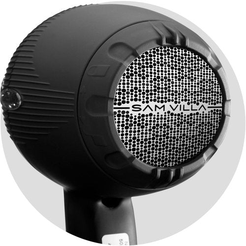 Sam Villa Ionic Professional Hair Dryer - Lightweight, Quiet & Adjustable Speed/Temperature