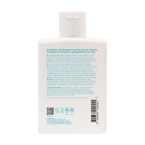 EVO The Therapist Hydrating Shampoo - Hydrates and Strengthens Color-Treated Hair - 300ml