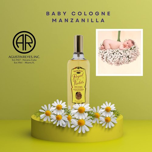 Royal Violets Baby Cologne - Gentle Chamomile Refreshing Spray | Delicate Scent, 7.6 Fl Oz
