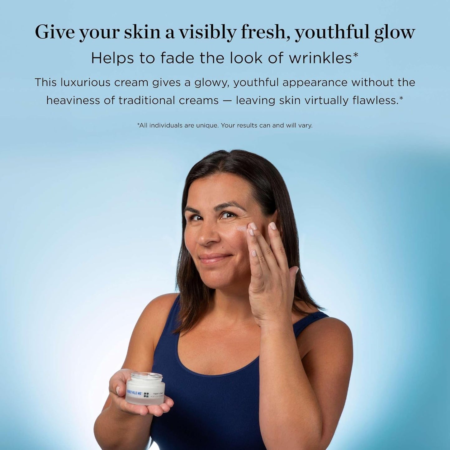 Beverly Hills MD Tight + Taut Ageless Complex - Hydrating Anti-Aging Face Cream with Peptides | 50ml