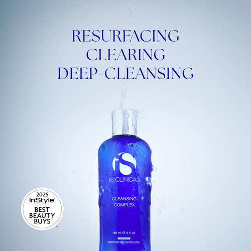 iS CLINICAL Cleansing Complex - 3-in-1 Gentle Deep Pore Cleanser & Makeup Remover for Acne-Prone Skin
