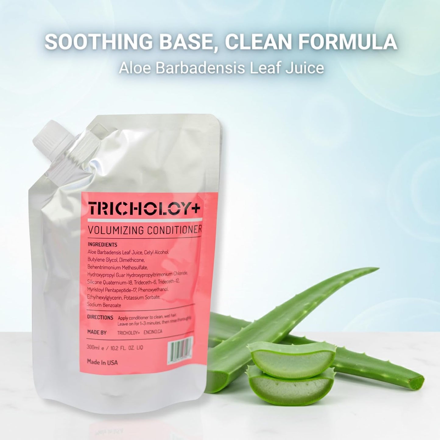 Volumizing Conditioner | Peptide-Infused for Density & Fullness | Aloe-Enriched | 10 Fl Oz (300ml)
