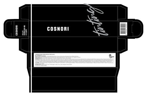 COSNORI Eyelash Tinting Serum 01 Deep Black - Boost Length & Thickness - Vegan & Irritation-Free 0.3 fl. oz / 9g