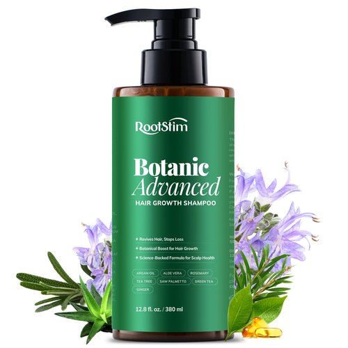 Hair Growth Shampoo, Rosemary, Caffeine, Biotin, Oil Control, Scalp Care, Hair Loss Shampoo for Strengthen Roots, Hair Thickening, Men, Women