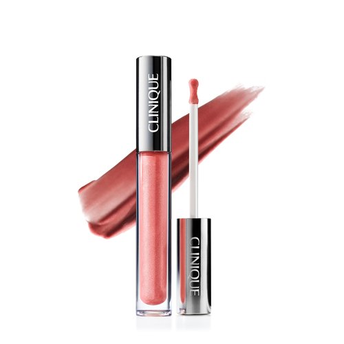 Clinique Pop Plush Creamy Lip Gloss With Hyaluronic Acid + Blend of Avocado, Aloe + Shea Butter | Hydrating + High Shine, Brulee Pop, 0.11 Fl Oz