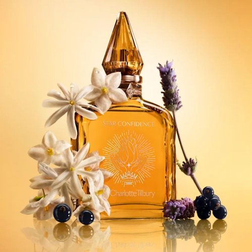 Charlotte Tilbury Star Confidence Eau De Parfum - Pheromone-Infused Blackcurrant & Jasmine Fragrance | Long-Lasting Floral Woody Aroma